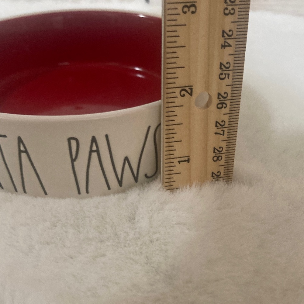 Rae Dunn Santa Paws Pet Bowl - Picture 3 of 4